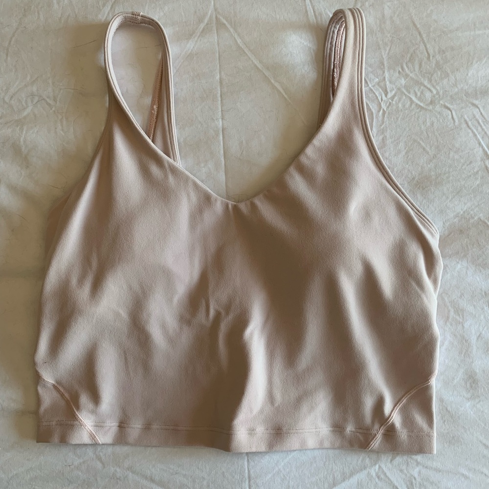 SOLD lululemon Align Tank Feather Pink Size 8
